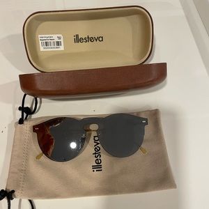 Mirrored illesteva sunglasses